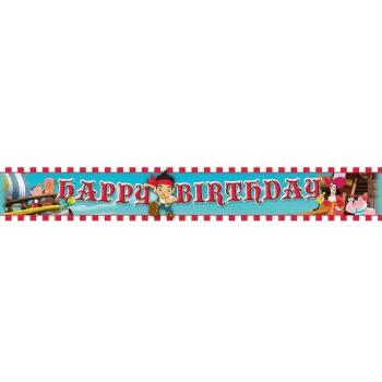 Foil Banner One Size – Jake e i Pirati dell'Isola
