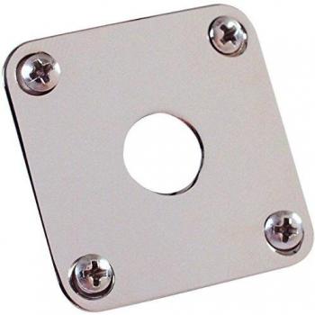 Gibson Metal Jack Plate Nickel