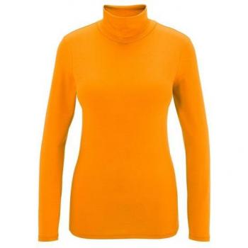 Orange Figurbetontes Aniston Rollkragen-Casual-Shirt (Hüftlang)