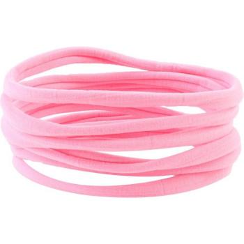 Lote de 10 diademas de nylon lisas para bebés
