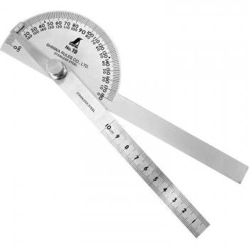 SHINWA Penguin Mini Protractor Tool