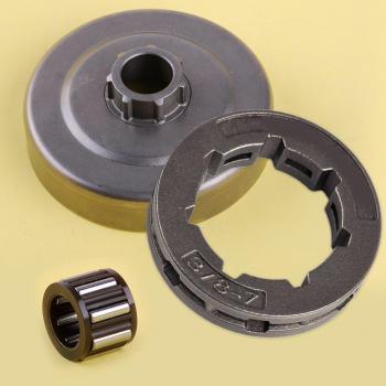 Rueda Dentada y Cadena de Llanta de Metal 3/8-7 para Stihl 044 046 MS440 MS460