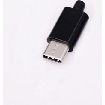 Micro USB Type‑C Jack 10 x fiches mâles – Bornes 4 broches, Kit de 10