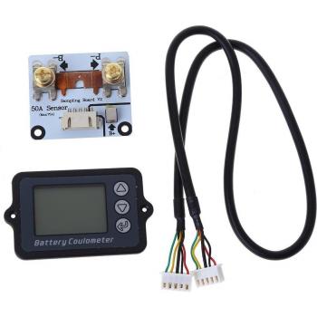 Analyseur de courant TK15 8‑80 V / 50 A – Compteur Coulomb LiFePo