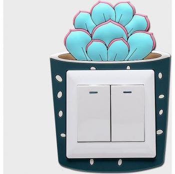 Silicone Cactus Light Switch Covers