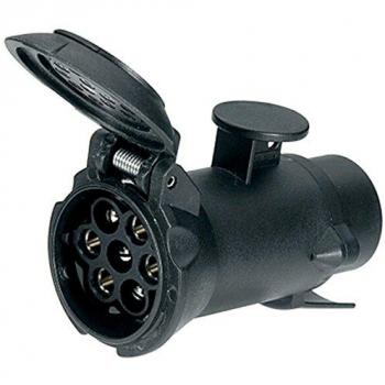 12V Steckdosenadapter Hella 8JA 008 981‑001 – 7‑polig zu 13‑polig, 100 mm