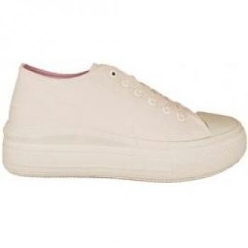 Chika10 Capital 04 – Zapatilla Deportiva Beige/Blanco
