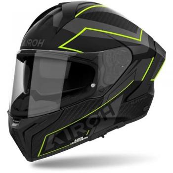 Airoh Matryx Sentinel Casco Nero Grigio Giallo L