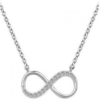 Joaly Collier Infini – Argent & Zirconium