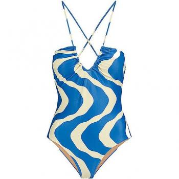 OAS Damen Badeanzug IODIO Blau Größe M 6014-03
