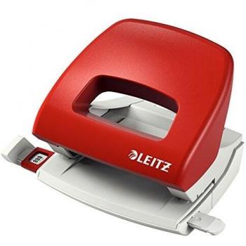 Perforatrice Leitz 5038 2 Trous 16 Flagschiene Rouge