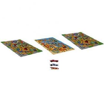 Hot Wheels Spielteppich ODS‑42028 – Dino‑Stadt Dekor