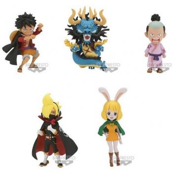 Sammlerfigur Banpresto One Piece – Wanokuni Onigashima 3‑er Edition