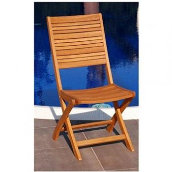 Sedia Texas Pieghevole in Legno per Giardino