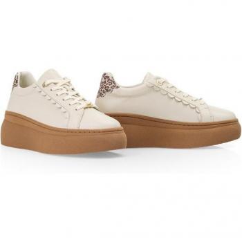 Marc Cain „Happy Classics“ Plateausneaker Retro Animal Look – Chunky Sneaker