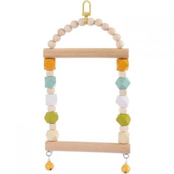 Hanging Swing with Bells for Small Birds