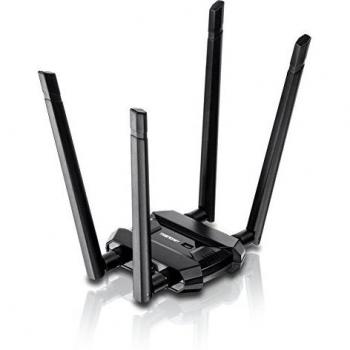 TRENDnet TEW-809UB AC1900 High Power Dual Band Wireless USB Adapter, high gain