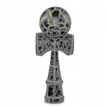 Jouet de Kendama Hêtre Noir & Jaune