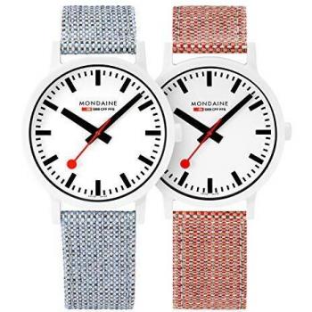 Mondaine Essence, nachhaltige Quarzuhr für Damen und Herren, 41 mm