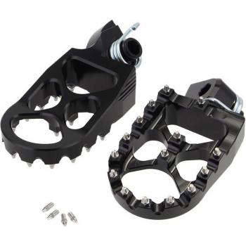 Repose-pieds en aluminium CNC pour KTM 50 65 85 525 540, Husqvarna TC65, Yamaha YZ125X YZ250FX YZ450FX