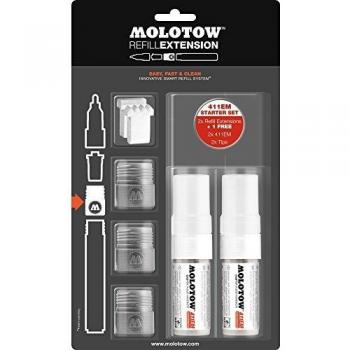Kit de démarrage de recharge Molotow 411EM