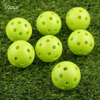 Gohantee 10Pcs Plastic Golf Training Balls