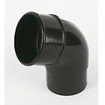 FLOPLAST MINIFLO Small Mini Guttering Rainwater Pipe Fittings BLACK Sheds Garage