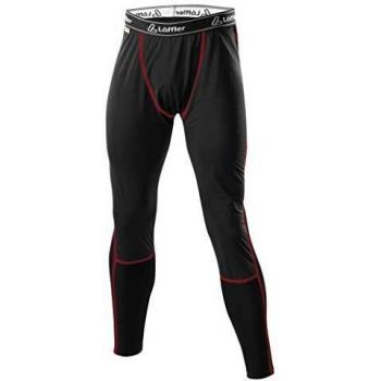 Loeffler Windstopper Transtex Light Leggings Black/Red Male S
