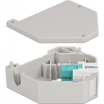 Delock Keystone SC Simplex Hutschienenadapter