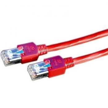 Red Flexible Cat5e Patch Cable 3m