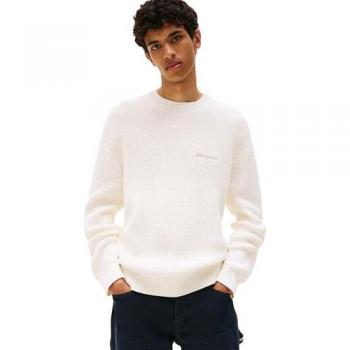 Sweat Tommy Jeans Blanc Taille XL