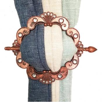 Boucle de rideau circulaire 1 paire d'anneaux romains