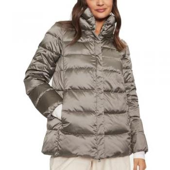 Geox Anylla W4626A T3154 F6228 Damen Daunenjacke Grau