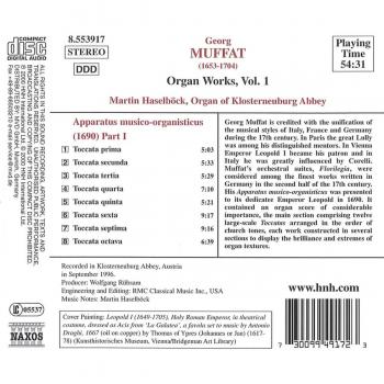 Orgelwerke Vol. 1 (Apparatus musico-organisticus Teil 1)