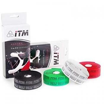 Nastro Manubrio ITM EVA 3D con Logo in Rilievo Bianco