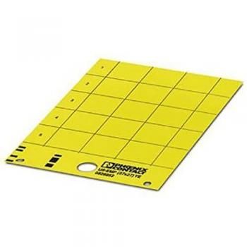 27x27mm Yellow Adhesive Labels (10 Pieces)