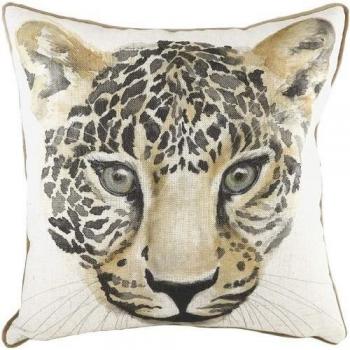 Housse de coussin safari léopard Evans Lichfield