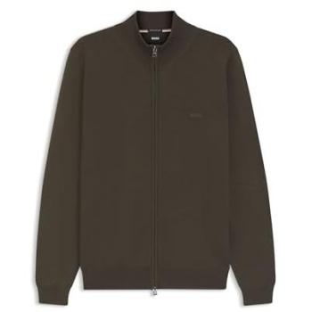 Pull BOSS Balonso 10243951 vert olive XL