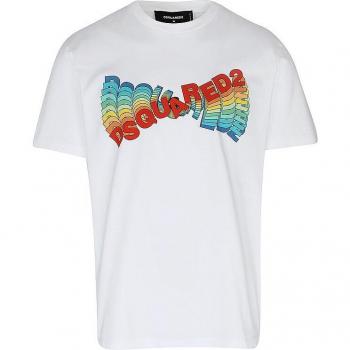 Dsquared2 White Casual Cotton Tee