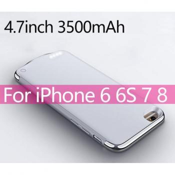 Coque de chargement ultra fine 4000mAh pour iPhone 6P/7P/8P/6S Plus