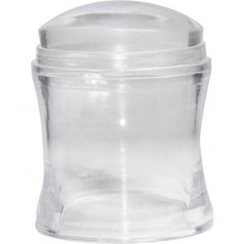 Estampeur de Nail Art Transparent avec Poignée Florale
