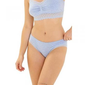 Slip Bleu Marine Chiné