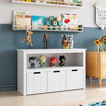 Libreria Sospesa con Ruote per la Cameretta