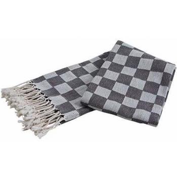 Plaid en Coton avec Motif Damier