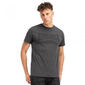 Lonsdale Maglietta KAI Nero (Antrachite)