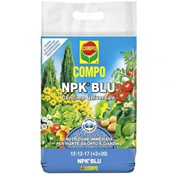 Potager & Jardin : Engrais Granulé NPK Bleu 4 kg – Nourriture Immédiate