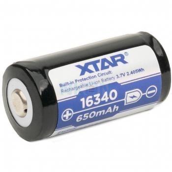 Batteria Ricaricabile 16340 3.6V 650mAh