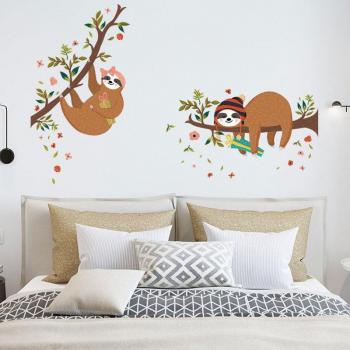 Sloth Family Bedroom Decor