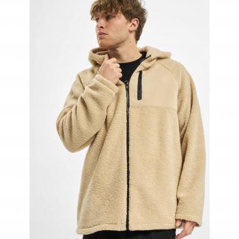 Urban Classics Men's Light Beige Hooded Jacket