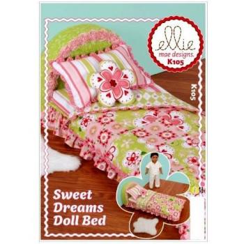 KWIK-SEW K0105 “Sweet Dreams” Doll Bedroom Pattern – White, Single Unit